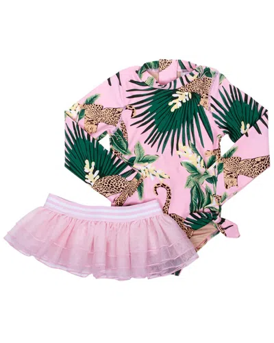 Shade Critters Kids'  Swimsuit In Pink