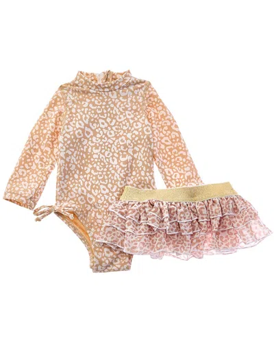 Shade Critters Kids'  Swimsuit In Pink