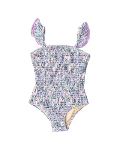 Shade Critters Kids'  Swimsuit In Purple