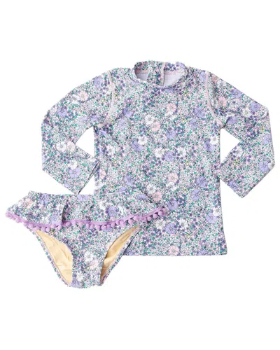 Shade Critters Kids'  Swimsuit In Purple
