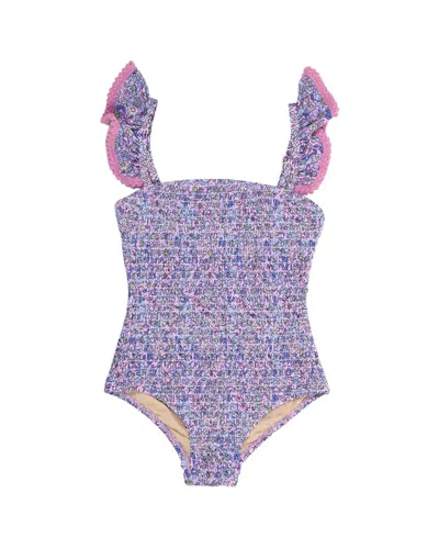 Shade Critters Kids'  Swimsuit In Purple