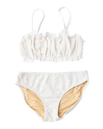 Shade Critters Kids'  Swimsuit In White