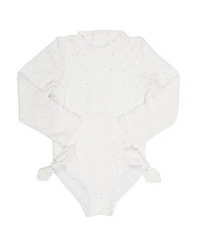 Shade Critters Kids'  Swimsuit In White