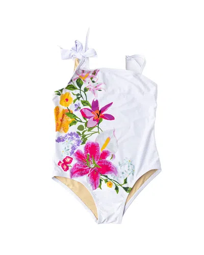 Shade Critters Kids'  Swimsuit In White