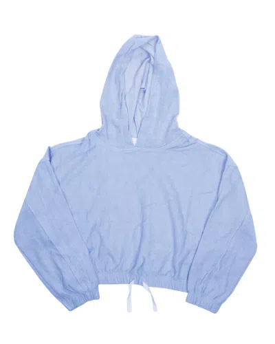 Shade Critters Terry Hoodie In Blue