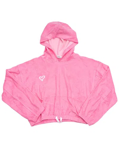 Shade Critters Kids'  Terry Hoodie In Pink