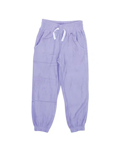 Shade Critters Kids'  Terry Jogger In Purple
