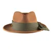 Shaded The Label Women's Brown Mylor Khaki Beige Trilby Hat In Brown