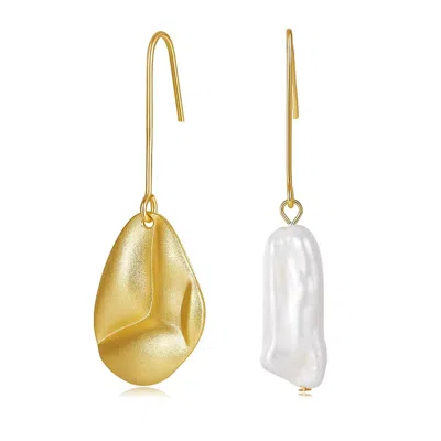 Shaded The Label Women's Veor Asymmetric Gold Earrings