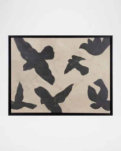 Shadow Catchers Antique Flock Ii Framed Giclee In Multi