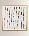 Shadow Catchers Colorful Batons I Framed Giclee