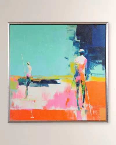 Shadow Catchers Golf Players Ii Framed Giclee
