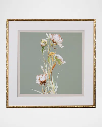 Shadow Catchers Green Botana I Framed Giclee