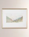 Shadow Catchers Mountain Valley I Framed Giclee On Paper, 27" X 19"