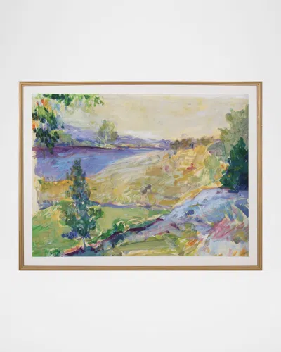 Shadow Catchers Pastoral Landscape Framed Giclee In Multi