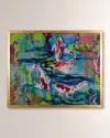 Shadow Catchers Ripple & Reflections Framed Giclee On Canvas