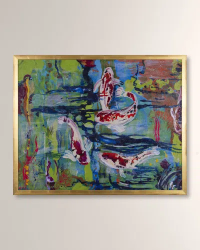 Shadow Catchers Ripple & Reflections Framed Giclee On Canvas