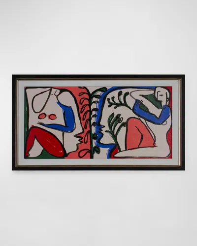Shadow Catchers Simple Love Giclee In Red/blue