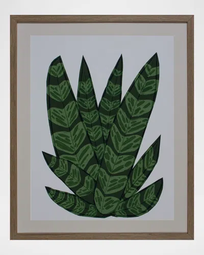 Shadow Catchers Tropical Plush Framed Wall Art