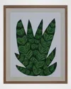 Shadow Catchers Tropical Plush Framed Wall Art In Multi
