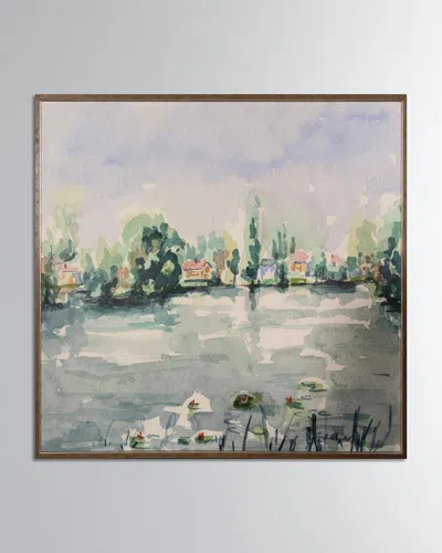 Shadow Catchers View Of The Pond, 77" X 57"