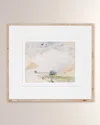 Shadow Catchers Whisper I Limited Edition Framed Giclee On Paper, 32" X 29"
