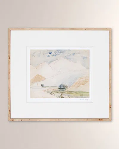 Shadow Catchers Whisper I Limited Edition Framed Giclee On Paper, 32" X 29"