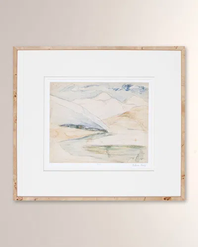 Shadow Catchers Whisper Ii Limited Edition Framed Giclee On Paper, 32" X 29"