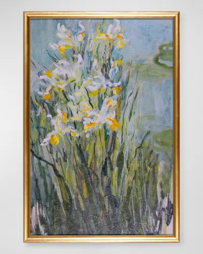 Shadow Catchers White Irises Giclee