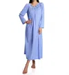 Shadowline Lingerie Petals 53 Inch Long Sleeve Gown In Lilac