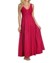 Shadowline Lingerie Silhouette 53 Inch Sleeveless Long Gown In Red