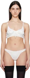 Shadowplay White Alexander Bra In White