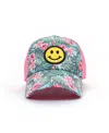 Shady Lady Women's Adjustable Snap Back Smiley Face Trucker Hat