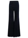 Shaft Jeans Frayed-hem Flared Jeans In Blue