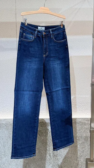 Shaft Jeans Wide Leg Jeans In Blue