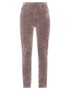 Shaft Woman Jeans Antique Rose Size 29 Cotton, Viscose, Elastane In Pink