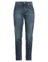 Shaft Woman Jeans Blue Size 30 Cotton, Elastane