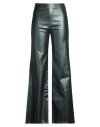Shaft Woman Jeans Dark Green Size 29 Cotton, Polyester, Viscose, Elastane In Green