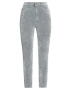 Shaft Woman Jeans Grey Size 26 Cotton, Viscose, Elastane In Grey