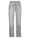 Shaft Woman Jeans Grey Size 28 Cotton, Elastane