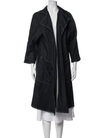 Pre-owned Shaina Mote Coat In Black