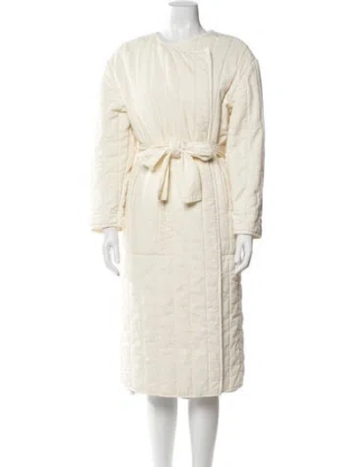 Pre-owned Shaina Mote Coat In Neutral