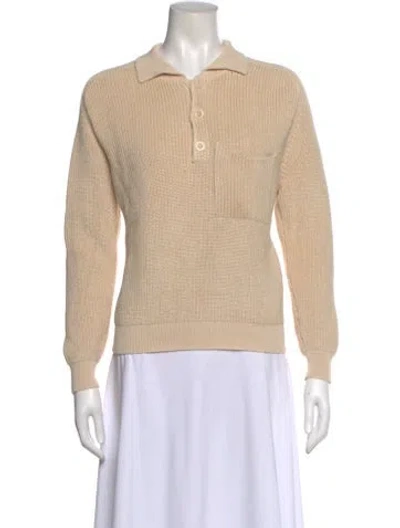 Pre-owned Shaina Mote Crew Neck Sweater In Neutral