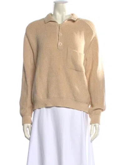 Pre-owned Shaina Mote Crew Neck Sweater In Neutral