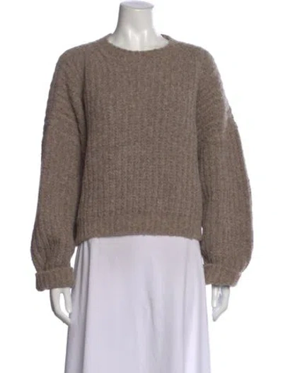 Pre-owned Shaina Mote Crew Neck Sweater In Neutral