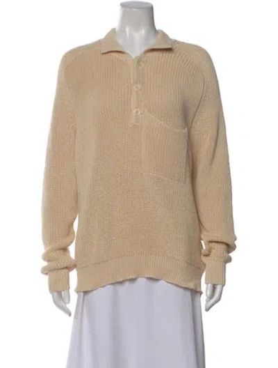 Pre-owned Shaina Mote Crew Neck Sweater In Neutral