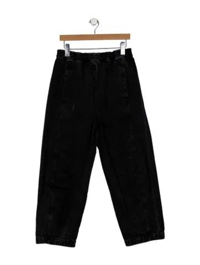 Pre-owned Shaina Mote High-rise Straight Leg Jeans In Black