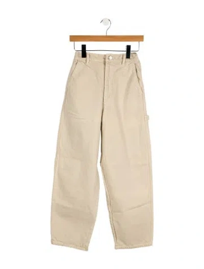 Pre-owned Shaina Mote High-rise Straight Leg Jeans W/ Tags In Neutral