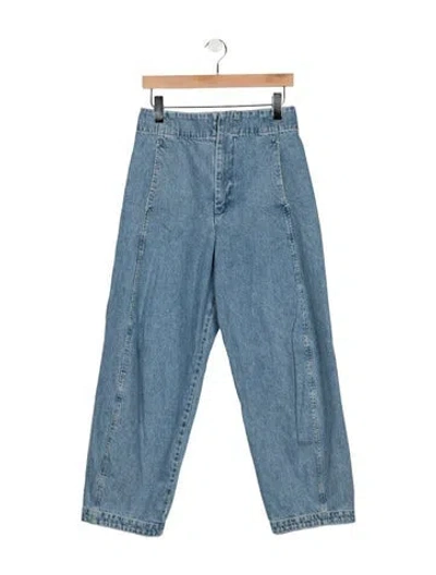 Pre-owned Shaina Mote High-rise Wide Leg Jeans In Blue