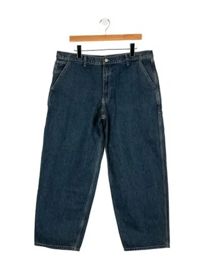 Pre-owned Shaina Mote High-rise Wide Leg Jeans W/ Tags In Blue